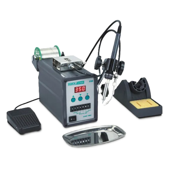 Digital Self-Feeder Soldering Station Quick-376D ESD